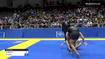 PAUL BARCH vs OLIVER TAZA 2021 World IBJJF Jiu-Jitsu No-Gi Championship