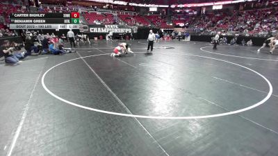 190 lbs Champ. Rd Of 16 - Carter Bighley, Somerset vs Benjamin Green, Berlin
