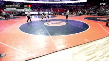 2A 132 lbs Semifinal - Bradley Ruckman, Bethalto (Civic Memorial) vs Tommy Banas, New Lenox (Providence Catholic)