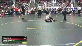 102 lbs Round 1 (4 Team) - Nolan King, Bedford vs Garrett Amstutz, Tecumseh