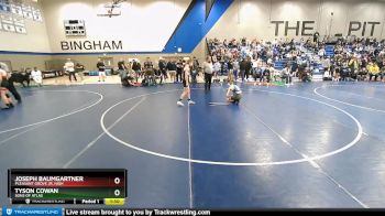 104 lbs Champ. Round 1 - Joseph Baumgartner, Pleasant Grove Jr. High vs Tyson Cowan, Sons Of Atlas