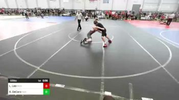 120 lbs 3rd Place - Lucas Lee, Payson WC vs Rocco DeCaro, Fight Syndicate