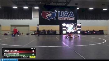 82 lbs Quarterfinal - Jayce Leclaire, X-Factor Elite Wrestling vs Drake Gonzales, Steel City Reloaded Wrestling Club