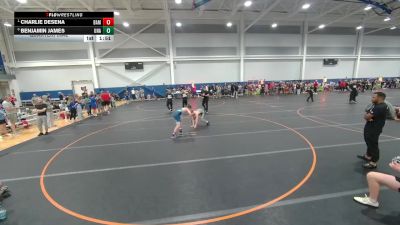 150 lbs Quarterfinal - Charlie Desena, Unattached vs Benjamin James, Unattached