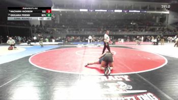 125 lbs Cons. Round 2 - Giuliana Friend, West Park vs Nachara Jackson, Yuba City