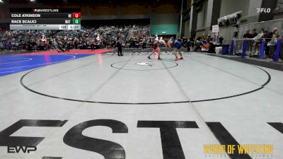 160 lbs Round Of 32 - Cole Atkinson, Nevada Elite vs Race Scalici, Mat Demon Wrestling Club