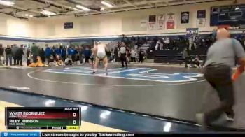 285 lbs Cons. Round 4 - Riley Johnson, Park Center vs Wyatt Rodriguez, Mankato East