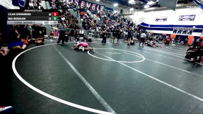 102 lbs Cons. Round 5 - Lilah Steinberg, Aliso Niguel vs Nia Rosales, California Grapplers