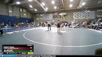 114 lbs Round 1 - Bo Becher, Ravens Wrestling vs Wyatt Paull, Steelclaw Wrestling Club