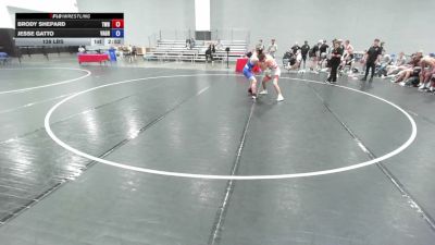 138 lbs Brody Shepard, Team Wyoming Black vs Jesse Gatto, Virginia Greco