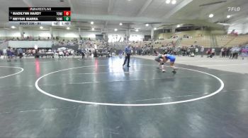 91 lbs Quarterfinal - Meysin Ibarra, Higher Calling Wrestling vs Madilynn Hardy, Team Clarksville TCWC