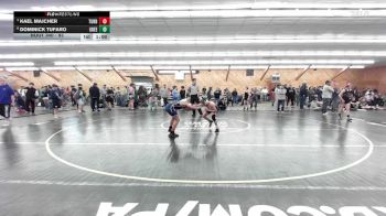 93 lbs 5th Place - Kael Majcher, Turbotville vs Dominick Tufaro, Greentown