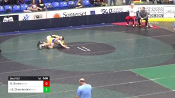 140 lbs 7th Place - Brady Brown, Derry Area vs Brian Chamberlain, WC Henderson