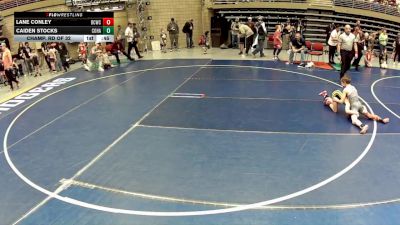 70 lbs Champ. Rd Of 32 - Lane Conley, Boulder City Wrestling Club vs Caiden Stocks, Colorado Hammers