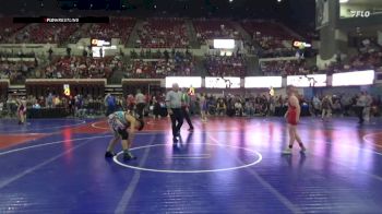 122 lbs Champ. Round 1 - Tarence Torres, Belgrade Little Guy vs Bryson Hales, SW Mt Wrestling