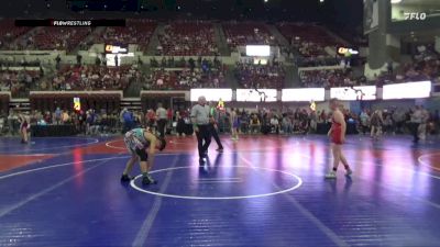 122 lbs Champ. Round 1 - Tarence Torres, Belgrade Little Guy vs Bryson Hales, SW Mt Wrestling