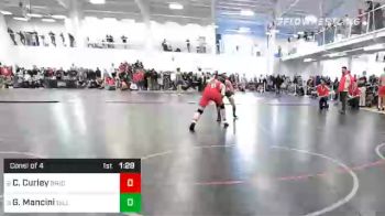 170 lbs Consi Of 4 - Christian Curley, Bridgewater-Raynham vs Gavin Mancini, Billerica