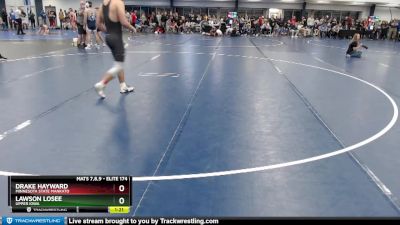 Elite 174 lbs Quarterfinal - Lawson Losee, Upper Iowa vs Drake Hayward, Minnesota State Mankato