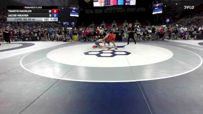 165 lbs Cons. Rd Of 64 - Tharyn Hausler, OK vs Jacob Weaver, IN