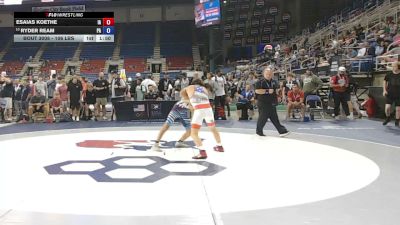 106 lbs Champ. Rd Of 128 - Esaias Koethe, Iowa vs Ryder Ream, Pennsylvania