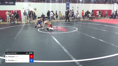 70 kg Consi Of 64 #2 - Robby Palmieri, Yjwc vs Alec Peralta, Southern Illinois Regional Training Center