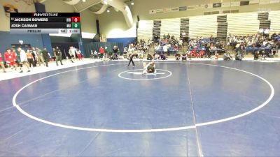 149 lbs Prelim - Josh Carman, Mount Union vs Jackson Bowers, Hiram College