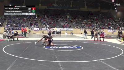 144 lbs Champ. Round 1 - Brayden Norrick, Bullitt East vs Carson Nance, Anderson County