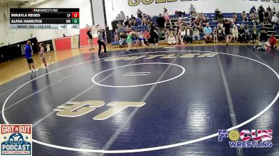112-115 lbs Round 2 - Mikayla Reges, Commodore Perry vs Alivia Hamilton, Bad Karma