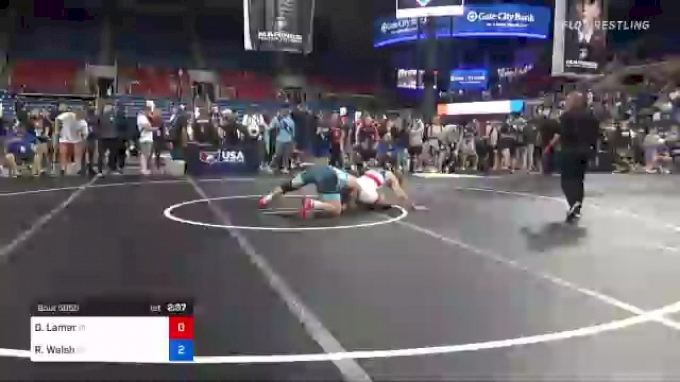 170 lbs Quarterfinal - Daschle Lamer, Oregon vs Rocco Welsh, Pennsylvania