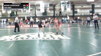 141 lbs Round Of 32 - Michael Schiffhauer, Sacred Heart - UNATT vs Tate Hisey, George Mason