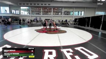 165 lbs Champ. Round 1 - Brian Bienus, Ithaca vs Nicholas Roeger, Castleton