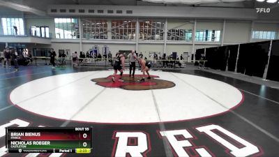 165 lbs Champ. Round 1 - Brian Bienus, Ithaca vs Nicholas Roeger, Castleton