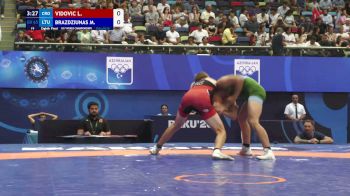 65 kg 1/8 Final - Lovro Vidovic, Croatia vs Mangirdas Brazdziunas, Lithuania