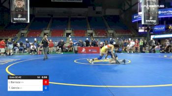 112 lbs Cons 32 #2 - Iyazely Barraza, Washington vs Tilly Garcia, California