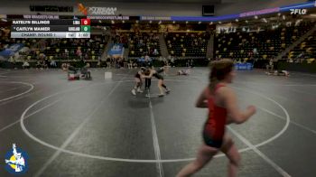 145 lbs Champ. Round 1 - Caitlyn Manier, Maple Park (Kaneland) vs Katelyn Billings, Linn-Mar