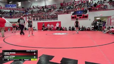 125 lbs Cons. Round 1 - Kyah Leyba, BROKEN ARROW vs Aryn Irving, SKIATOOK