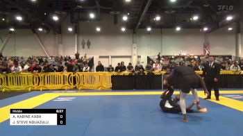 ALPHA KABINE KABA vs JOSÉ STEVE NDUAZULU NDILU 2023 World IBJJF Jiu-Jitsu No-Gi Championship