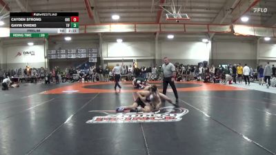 165 lbs Prelim - Gavin Owens, Tiffin vs Cayden Strong, Grand Valley State