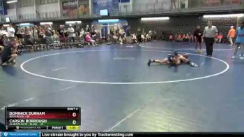 116 lbs Round 1 (16 Team) - Carson Borrough, Alabama Elite - Black&nbsp; vs Dominick Durham, NOLA Black
