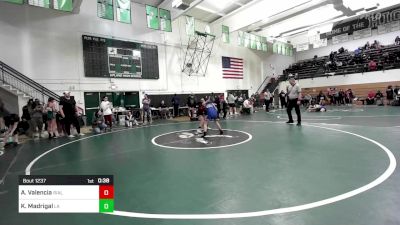 111 lbs Consi Of 16 #1 - Ashley Valencia, Rialto vs Kasie Madrigal, Los Altos