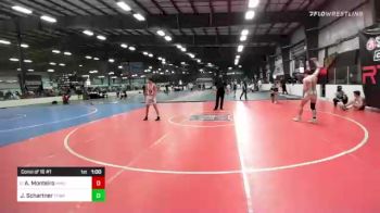 126 lbs Consi Of 16 #1 - Austin Monteiro, MetroWest United vs Jack Schartner, Top Flight Wrestling Academy