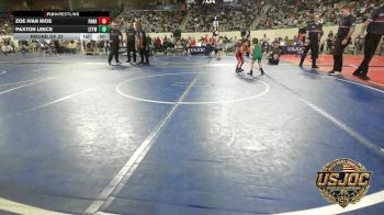 43 lbs Round Of 32 - Zoe Ivan Rios, Panhandle RTC vs Paxton Leece, L-Town Titans