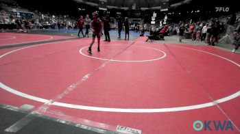 57 lbs Rr Rnd 4 - Adria Brigge, Mojo Grappling Academy vs Michele Thompson, Wyandotte Youth Wrestling