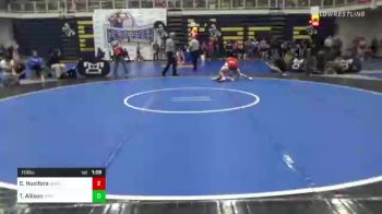 113 lbs R-32 - Chris Nucifora, Bergen Catholic-NJ vs TJ Allison, Trinity