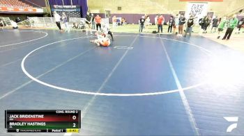 120 lbs Cons. Round 2 - Jack Bridenstine, MN vs Bradley Hastings, AL