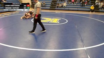 215 lbs Quarterfinal - Graham T Hoffart, Omaha Westside vs Ayden Christensen, Norfolk