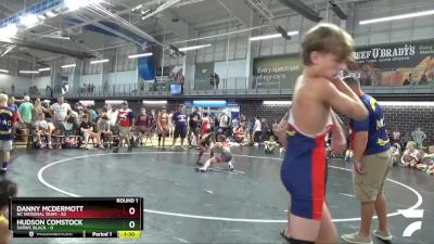 95 lbs Round 1 (10 Team) - Danny McDermott, NC National Team vs Hudson Comstock, SVRWC Black