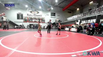 58 lbs Rr Rnd 3 - Vivian Cole, Sallisaw Takedown Club vs Liliana Guerrero, Brushy Wrestling Club