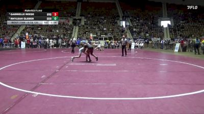 6-7A 120 Semifinal - Rhyleah Gleber, Gulf Shores vs Gabrielle Reese, Opelika Hs