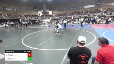 102 lbs Round Of 16 - Nicholas Feist II, Westside WC vs Legend Urban, Black Fox Wrestling Academy